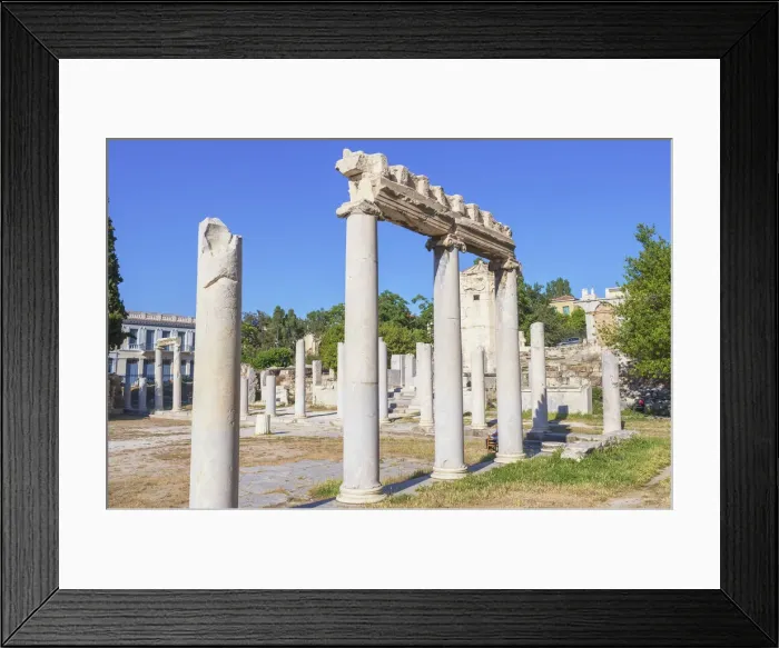 Framed Print : Roman Agora, Athens, Greece Framed Print : Roman Agora, Athens, Greece