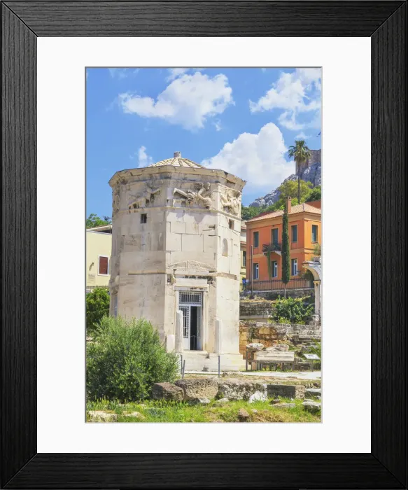 Framed Print : Tower of Winds, Athens, Greece