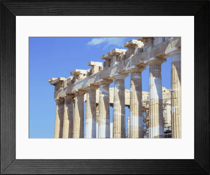 Framed Print : Parthenon temple on the Acropolis of Athens, Athens, Greece Framed Print : Parthenon temple on the Acropolis of Athens, Athens, Greece
