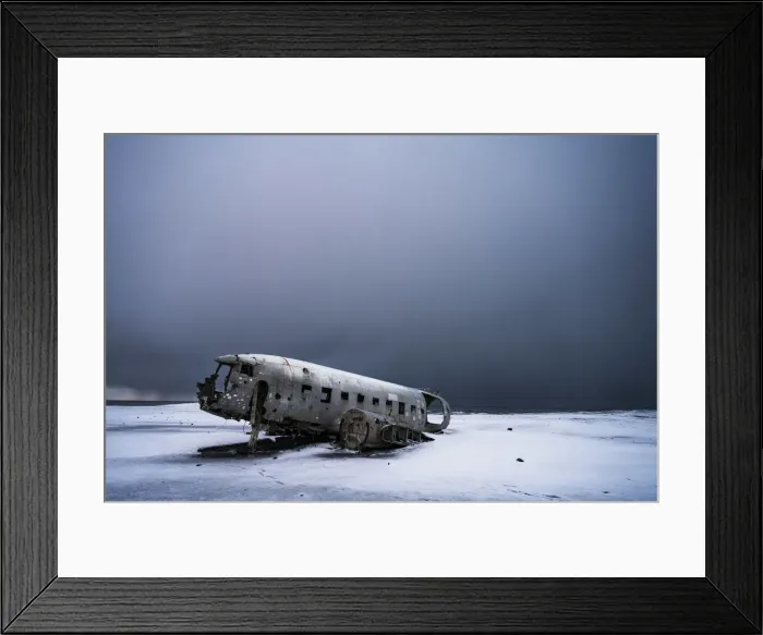 Framed Print : US Navy plane wreckage, Solheimasandur, South Iceland, Iceland, Europe Framed Print : US Navy plane wreckage, Solheimasandur, South Iceland, Iceland, Europe