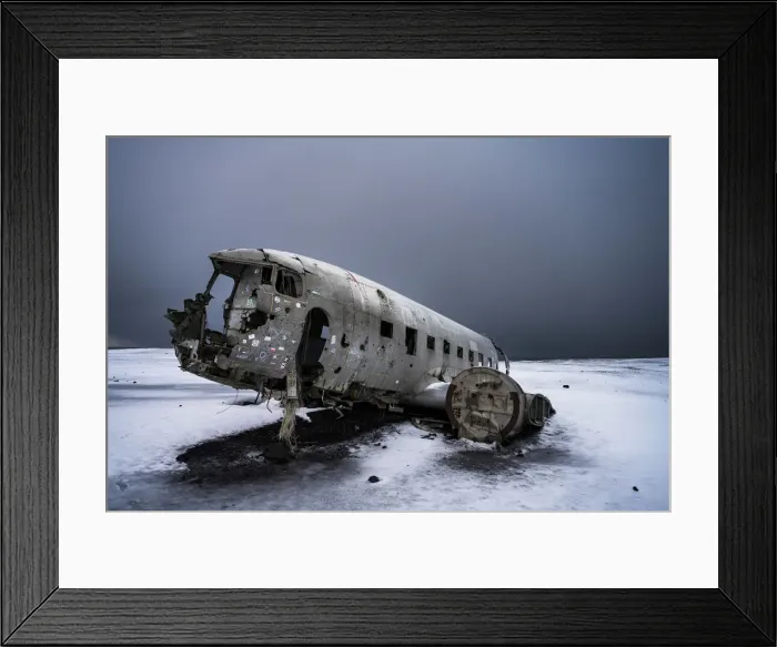 Framed Print : US Navy plane wreckage, Solheimasandur, South Iceland, Iceland, Europe Framed Print : US Navy plane wreckage, Solheimasandur, South Iceland, Iceland, Europe