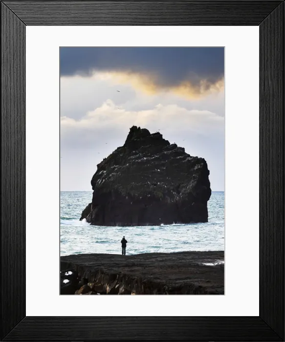 Framed Print : Sea stacks at Reykjanes peninsula, Iceland, Europe Framed Print : Sea stacks at Reykjanes peninsula, Iceland, Europe