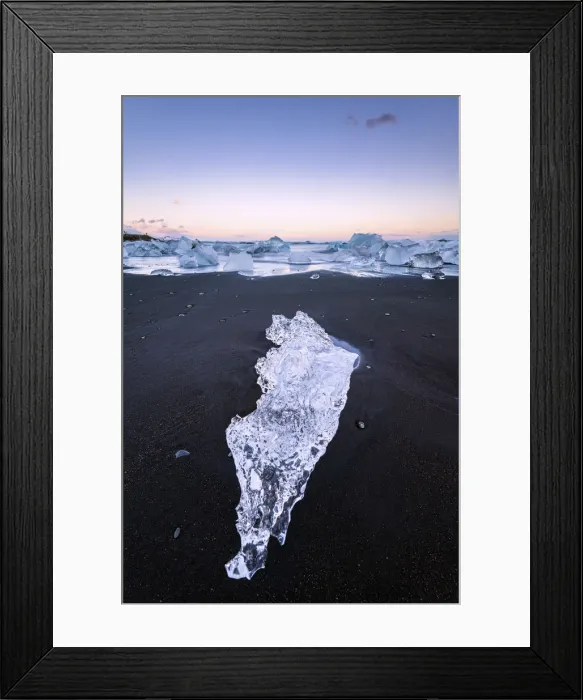 Framed Print : Diamond Beach, Jokulsarlon Glacier Lagoon, Hofn, Iceland, Europe Framed Print : Diamond Beach, Jokulsarlon Glacier Lagoon, Hofn, Iceland, Europe