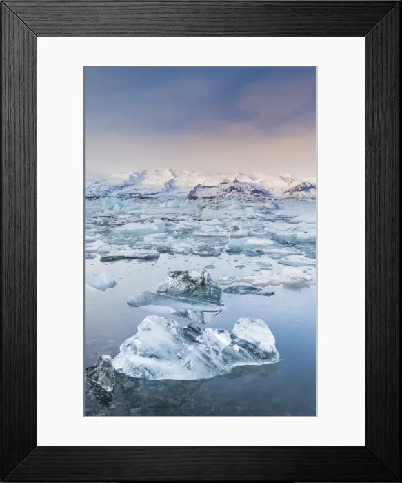 Framed Print : Jokulsarlon Glacier Lagoon, Hofn, Iceland, Europe Framed Print : Jokulsarlon Glacier Lagoon, Hofn, Iceland, Europe