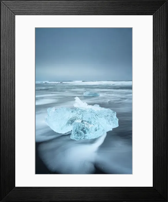 Framed Print : Diamond Beach, Jokulsarlon Glacier Lagoon, Hofn, Iceland, Europe Framed Print : Diamond Beach, Jokulsarlon Glacier Lagoon, Hofn, Iceland, Europe