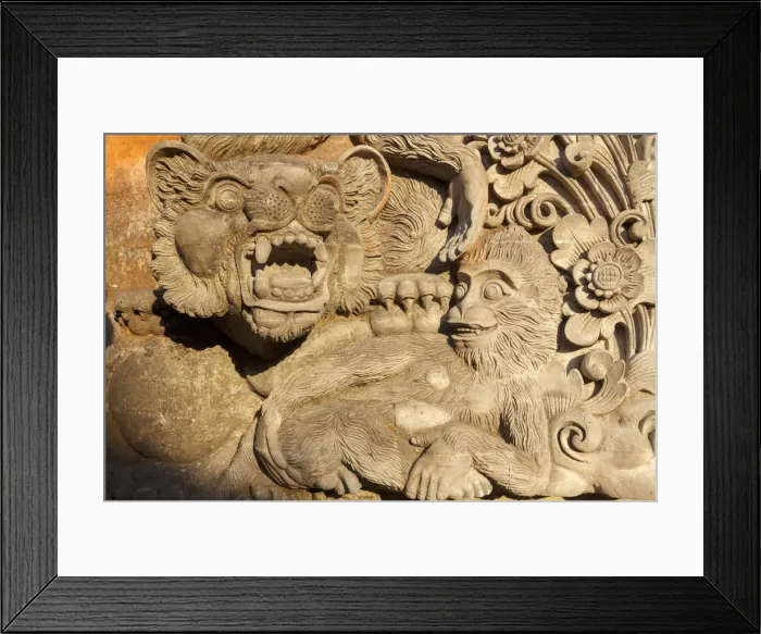 Framed Print : Indonesia, Bali, Ubud; Tempel: Puri Saren Agung, is a historical building Framed Print : Indonesia, Bali, Ubud; Tempel: Puri Saren Agung, is a historical building