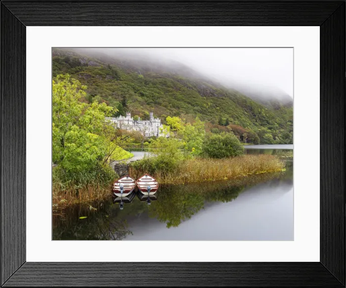 Framed Print : Kylemore Abbey, Connemara, County Galway, Republic of Ireland Framed Print : Kylemore Abbey, Connemara, County Galway, Republic of Ireland