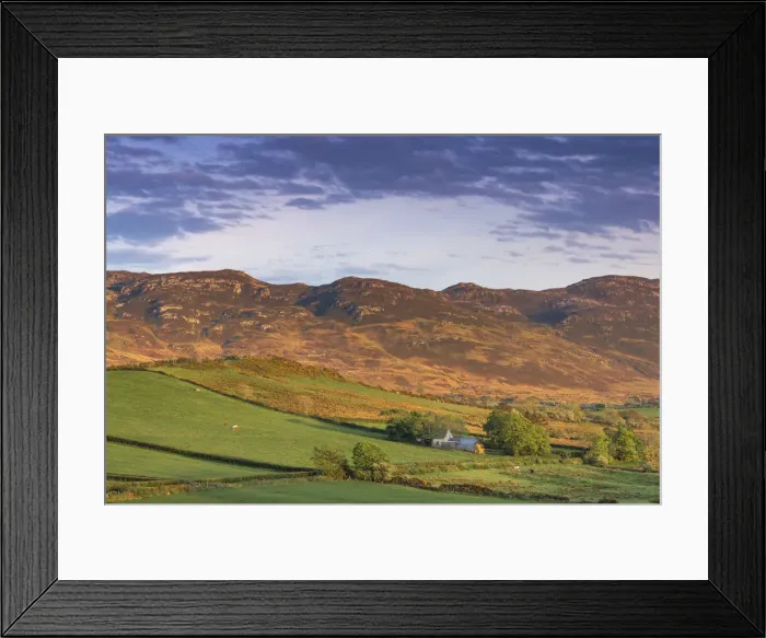 Framed Print : Ireland, Co. Donegal, Fanad, Farmland Framed Print : Ireland, Co. Donegal, Fanad, Farmland