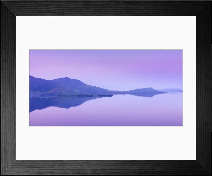 Framed Print : Ireland, Co. Donegal, Fanad, Mulroy bay at dawn Framed Print : Ireland, Co. Donegal, Fanad, Mulroy bay at dawn