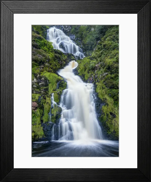 Framed Print : Assaranca Waterfall, Co. Donegal, Ireland Framed Print : Assaranca Waterfall, Co. Donegal, Ireland