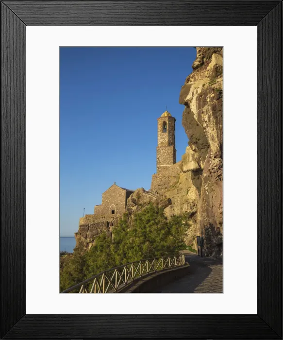 Framed Print : Italy, Sardinia, Sassari Province, Castelsardo, Cathedral of St Framed Print : Italy, Sardinia, Sassari Province, Castelsardo, Cathedral of St