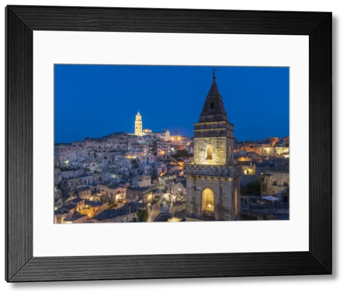 Framed Print : Matera, European Capital of Culture 2019. Old town listed as World Heritage by UNESCO Framed Print : Matera, European Capital of Culture 2019. Old town listed as World Heritage by UNESCO