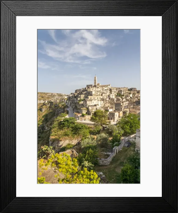 Framed Print : Sasso Barisano, Sassi di Matera, Basilicata, Italy. Unesco World Heritage site Framed Print : Sasso Barisano, Sassi di Matera, Basilicata, Italy. Unesco World Heritage site