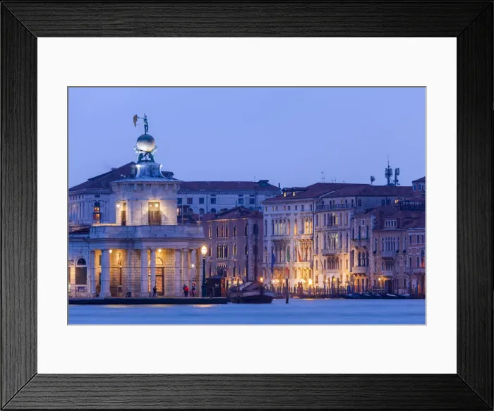 Framed Print : View from Isola di San Giogio Maggiore on Dogana da Mar; Venice, Veneto; Italy Framed Print : View from Isola di San Giogio Maggiore on Dogana da Mar; Venice, Veneto; Italy