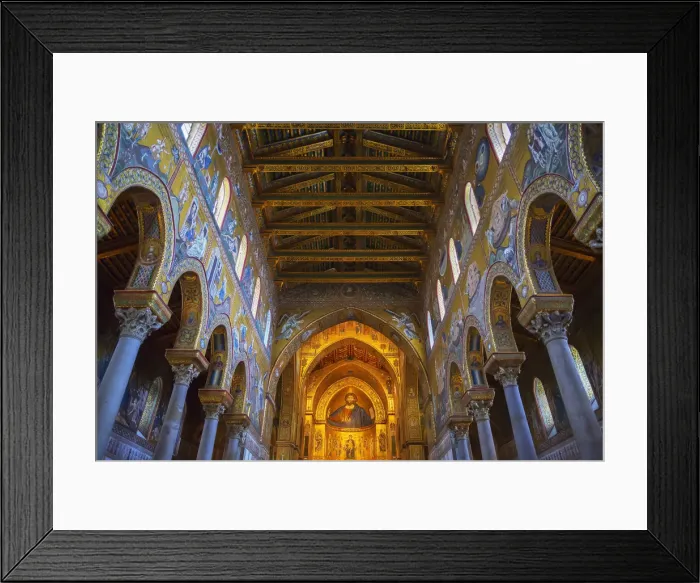 Framed Print : Cathedral of Monreale, Monreale, Palermo, Sicily, Italy, Europe Framed Print : Cathedral of Monreale, Monreale, Palermo, Sicily, Italy, Europe