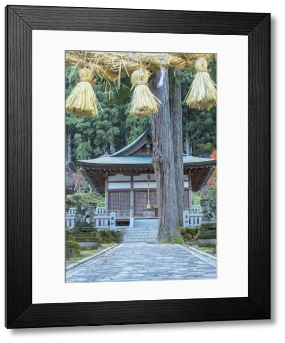 Framed Print : Shinto shrine, Ainokura, Gokayama, Toyama Prefecture, Japan Framed Print : Shinto shrine, Ainokura, Gokayama, Toyama Prefecture, Japan