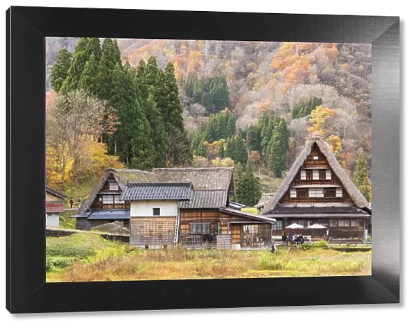 Traditional houses of Suganuma (UNESCO World Heritage Site), Gokayama, Toyama Prefecture
