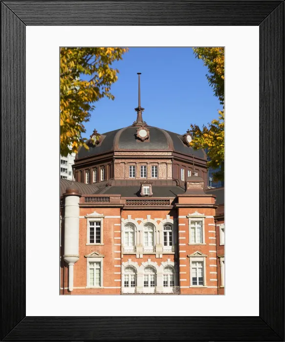 Framed Print : Tokyo Station, Tokyo, Japan Framed Print : Tokyo Station, Tokyo, Japan
