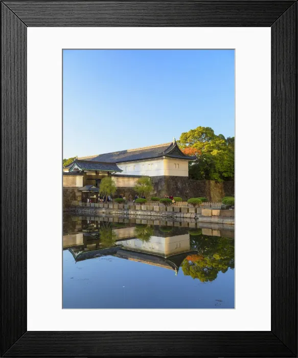 Framed Print : Otemon Gate of Imperial Palace, Tokyo, Japan Framed Print : Otemon Gate of Imperial Palace, Tokyo, Japan