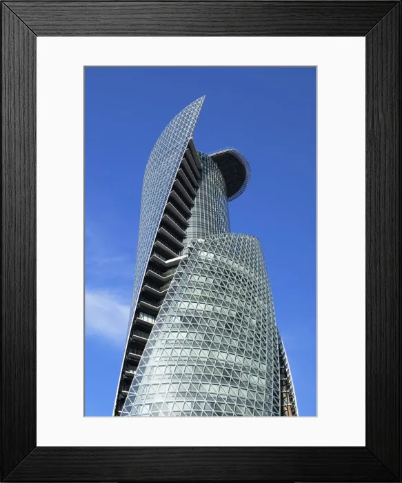 Framed Print : Mode Gakuen Spiral Towers, Nagoya, Japan Framed Print : Mode Gakuen Spiral Towers, Nagoya, Japan