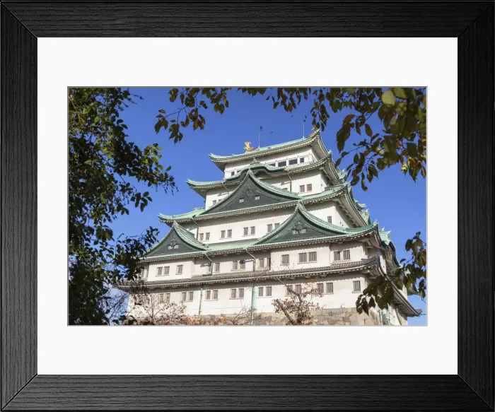 Framed Print : Nagoya Castle, Nagoya, Japan Framed Print : Nagoya Castle, Nagoya, Japan