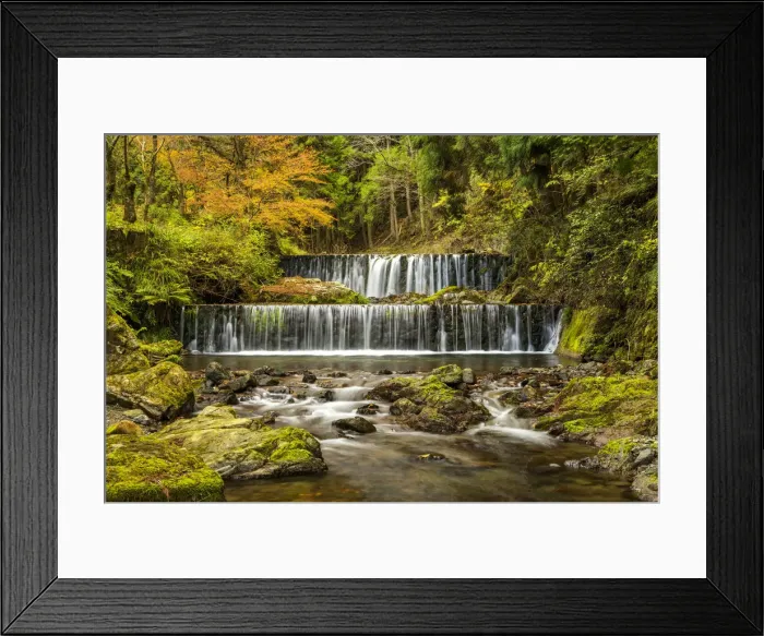 Framed Print : Takano River in Autumn, Kyoto, Japan