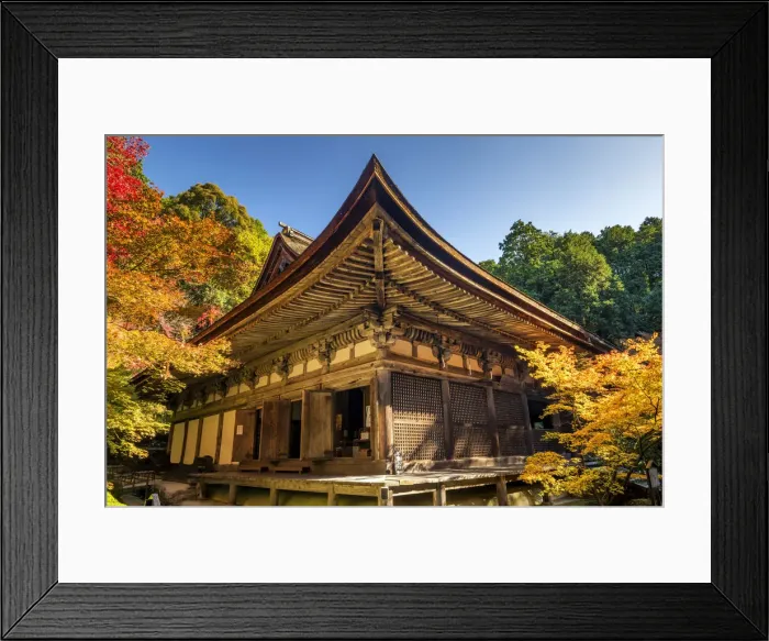 Framed Print : Kongorin-ji Temple, Shiga Prefecture, Japan Framed Print : Kongorin-ji Temple, Shiga Prefecture, Japan