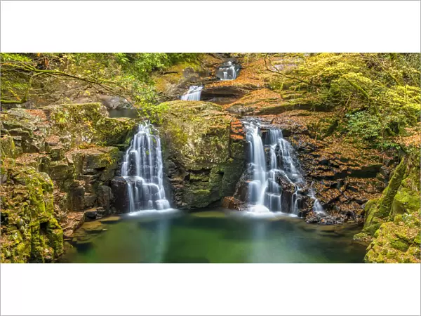 Akame Shijuhachi-taki Nabari Waterfall, Mie Prefecture, Japan