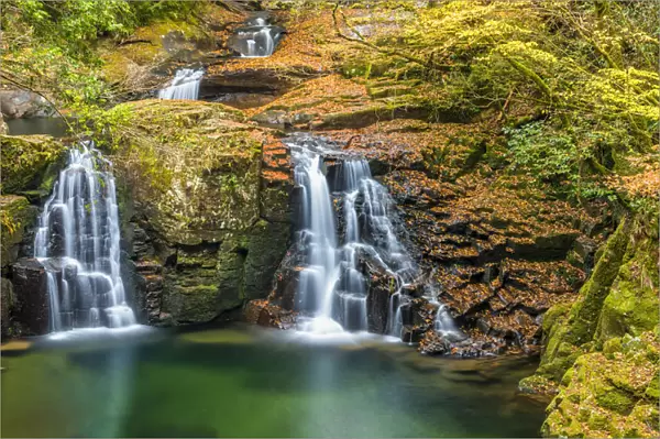 Akame Shijuhachi-taki Nabari Waterfall, Mie Prefecture, Japan
