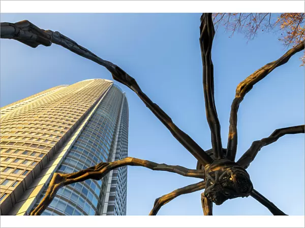 Manan Spider Sculpture, Mori Tower Building, Roppongi Hills, Tokyo, Japan