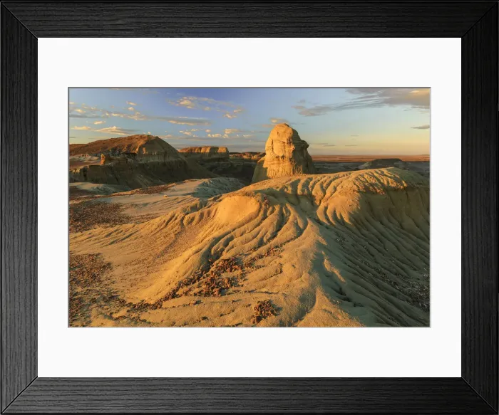 Framed Print : Argentina, Patagonia, Sarmiento, Bosque Petrificado, desert landscape Framed Print : Argentina, Patagonia, Sarmiento, Bosque Petrificado, desert landscape
