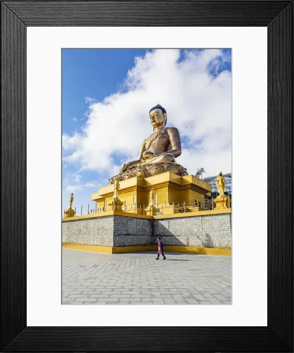 Framed Print : Buddha Dordenma statue, Thimphu, Bhutan. One of the largest Buddha rupas Framed Print : Buddha Dordenma statue, Thimphu, Bhutan. One of the largest Buddha rupas