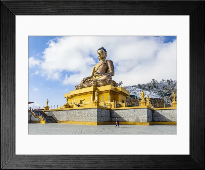 Framed Print : Buddha Dordenma statue, Thimphu, Bhutan. One of the largest Buddha rupas Framed Print : Buddha Dordenma statue, Thimphu, Bhutan. One of the largest Buddha rupas