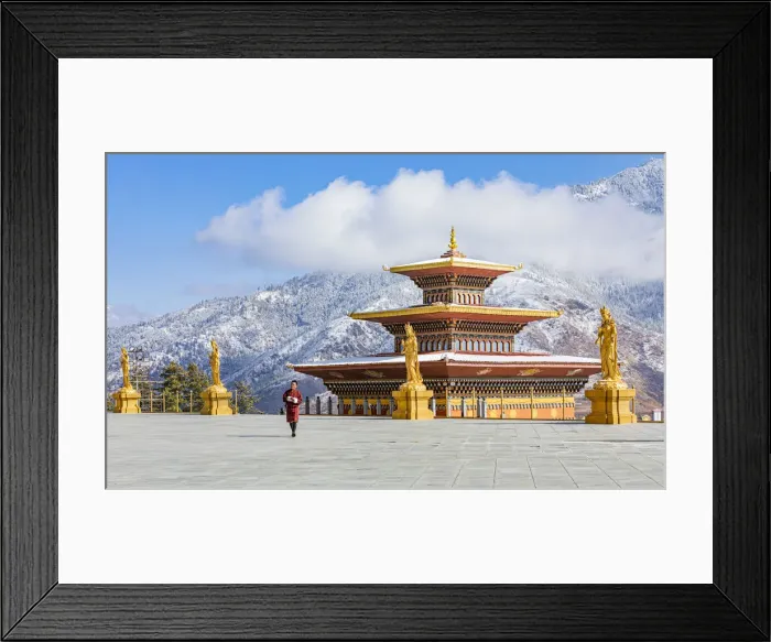 Framed Print : The courtyard of the Buddha Dordenma statue, Thimphu, Bhutan Framed Print : The courtyard of the Buddha Dordenma statue, Thimphu, Bhutan