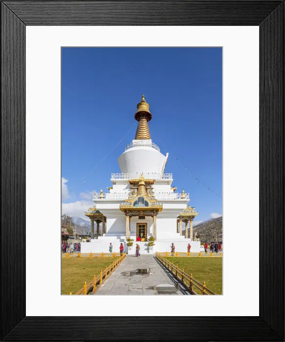 Framed Print : National Memorial Chhorten, Thimphu, Bhutan Framed Print : National Memorial Chhorten, Thimphu, Bhutan