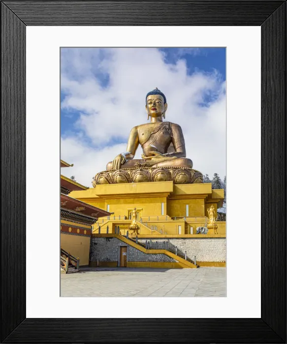 Framed Print : Buddha Dordenma statue, Thimphu, Bhutan. One of the largest Buddha rupas Framed Print : Buddha Dordenma statue, Thimphu, Bhutan. One of the largest Buddha rupas