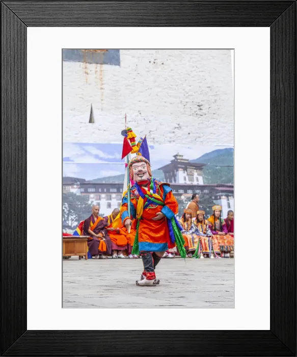 Framed Print : Punakha Tshechu (otherwise known as Punakha Festival), Punakha Dzong, Punakha Framed Print : Punakha Tshechu (otherwise known as Punakha Festival), Punakha Dzong, Punakha