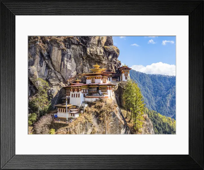 Framed Print : Paro Taktsang (Tigers Nest), Paro District, Bhutan Framed Print : Paro Taktsang (Tigers Nest), Paro District, Bhutan