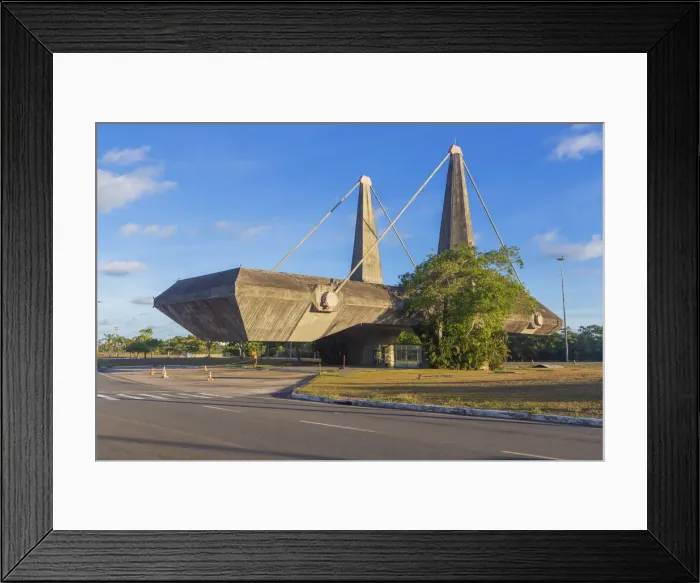 Framed Print : Centro Administrativo da Bahia, modern architecture, Salvador, Bahia state, Brazil Framed Print : Centro Administrativo da Bahia, modern architecture, Salvador, Bahia state, Brazil