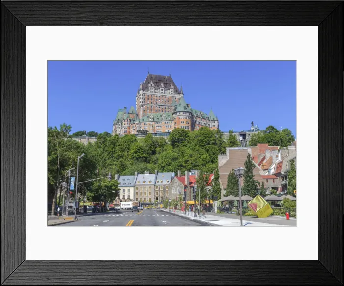 Framed Print : Chateau Frontenac, Quebec City, Quebec, Canada Framed Print : Chateau Frontenac, Quebec City, Quebec, Canada