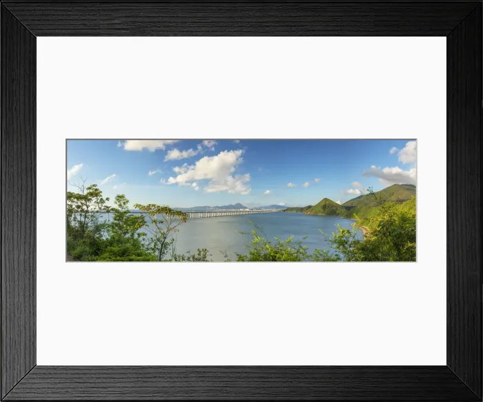 Framed Print : Hong Kong-Zhuhai-Macau bridge, Lantau Island, Hong Kong Framed Print : Hong Kong-Zhuhai-Macau bridge, Lantau Island, Hong Kong