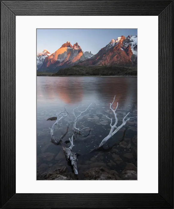 Framed Print : South America, Chile, Andes, Patagonia, Torres del Paine, UNESCO World Heritage Framed Print : South America, Chile, Andes, Patagonia, Torres del Paine, UNESCO World Heritage
