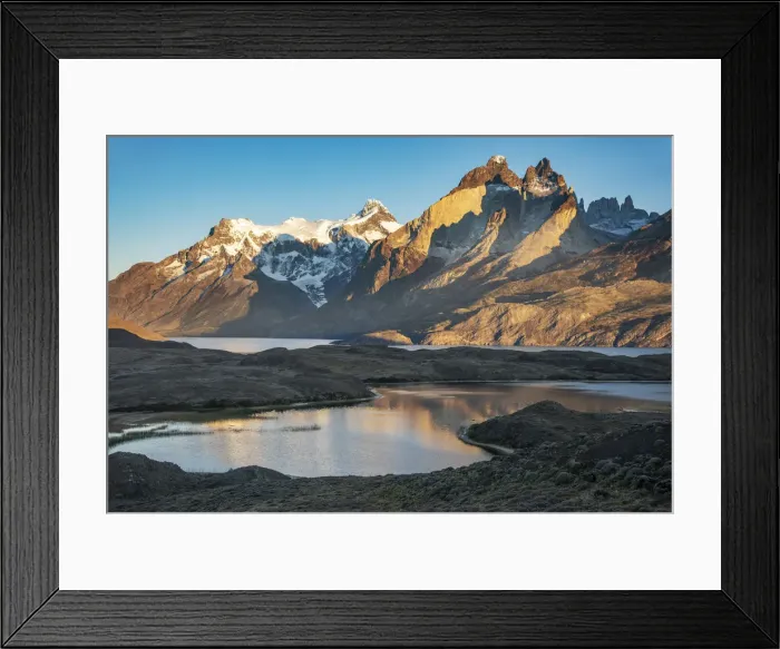 Framed Print : South America, Chile, Andes, Patagonia, Torres del Paine, UNESCO World Heritage Framed Print : South America, Chile, Andes, Patagonia, Torres del Paine, UNESCO World Heritage