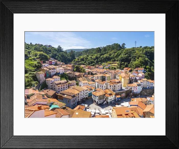 Framed Print : Cudillero, Asturias, Spain Framed Print : Cudillero, Asturias, Spain