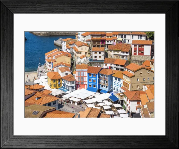 Framed Print : Cudillero, Asturias, Spain Framed Print : Cudillero, Asturias, Spain