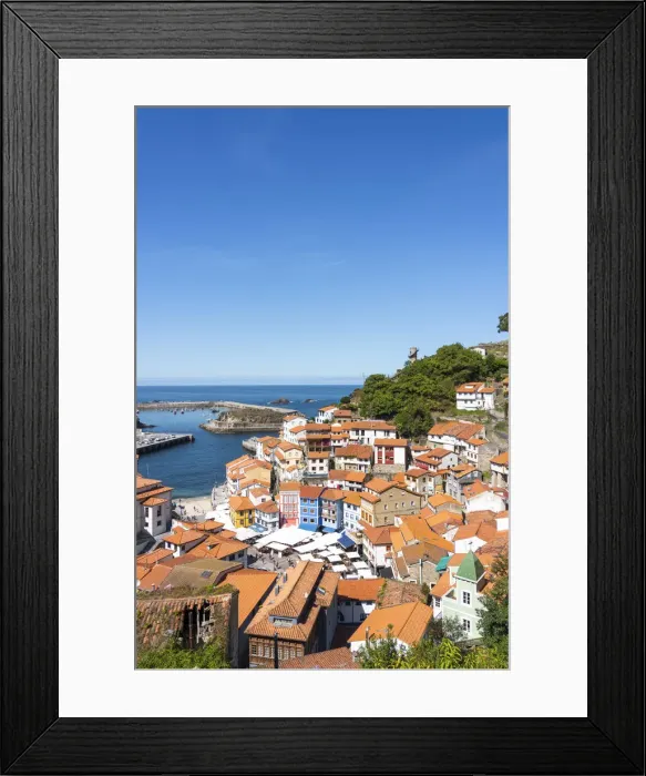 Framed Print : Cudillero, Asturias, Spain Framed Print : Cudillero, Asturias, Spain
