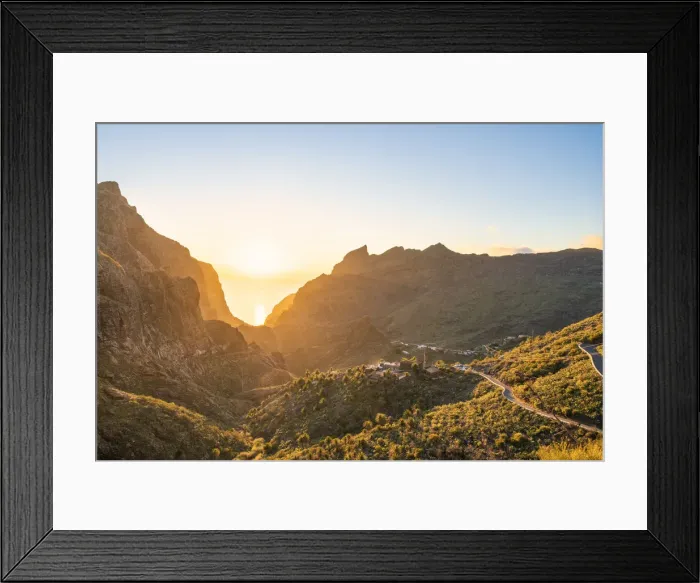 Framed Print : Masca gorge, Tenerife, Canary Islands, Spain Framed Print : Masca gorge, Tenerife, Canary Islands, Spain