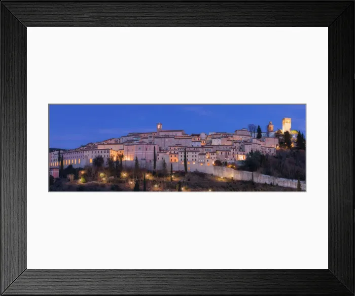 Framed Print : Europe, Italy, Umbria, Perugia district. Nocera Umbra at dusk Framed Print : Europe, Italy, Umbria, Perugia district. Nocera Umbra at dusk