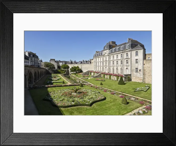 Framed Print : Brittany, Morbihan, Vannes, France. Hermine Castle of Vannes Framed Print : Brittany, Morbihan, Vannes, France. Hermine Castle of Vannes