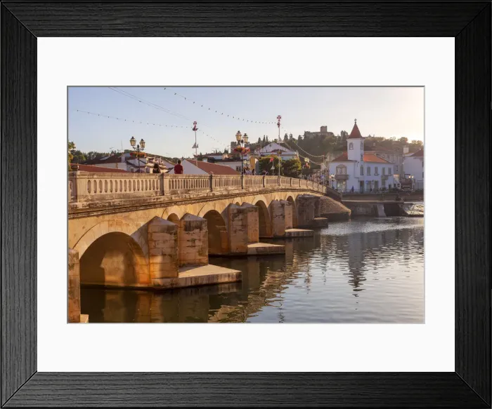 Framed Print : Ponte Velha, the renaissance bridge on Nabao river, with Convento de Cristo Framed Print : Ponte Velha, the renaissance bridge on Nabao river, with Convento de Cristo